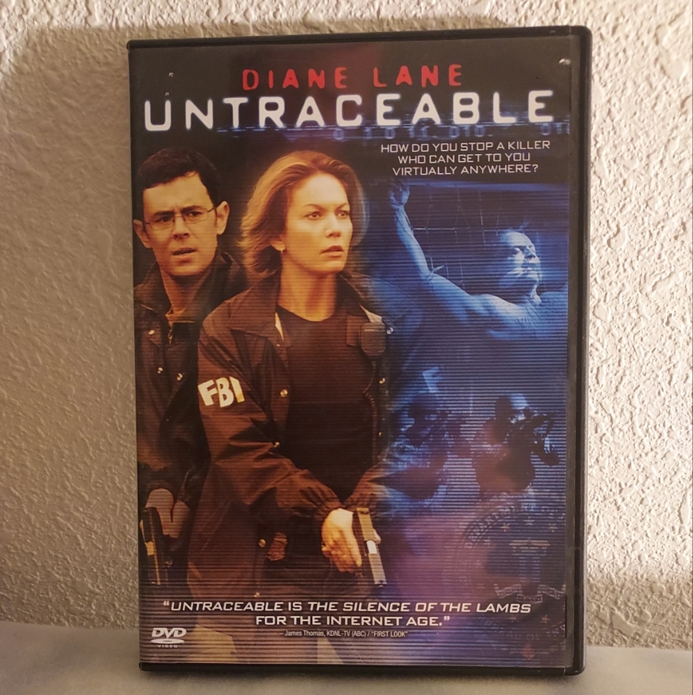 Untraceable (DVD, 2008) Pre-Owned Tested Working Great Condition Good Movie